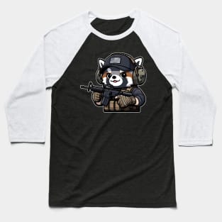 Tactical Tanuki Baseball T-Shirt